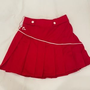 COPY - Ciao Lucia red tennis skirt